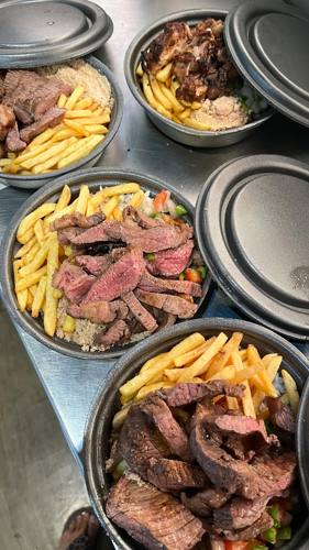 3 Kit Família Grande Com Churrasco